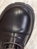 Momentlover Split-Joint Lace-Up Dr. Martens Boots Boots