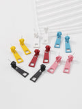 Momentlover Casual Solid Color Earrings Accessories