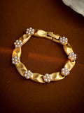Momentlover Flower Shape Chains Bracelet Accessories