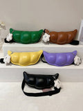 Momentlover Zipper Geometric Crossbody Bags