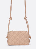 Momentlover Zipper Woven Crossbody Bags Bags