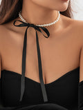 Momentlover Tied Handmade Bowknot Necklaces Accessories Bracelet Accessories