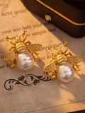 Momentlover Bee Shape Earrings Accessories
