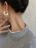 Momentlover Original Chic Geometric Bead Earrings
