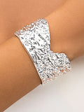 Momentlover Solid Color Geometric Bracelet Accessories