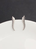 Momentlover Leaf Pattern Earring Accessories