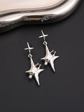 Momentlover Star Shape Geometric Normcore Drop Earrings