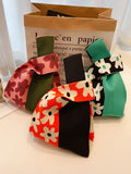 Momentlover Contrast Color Floral Bags Accessories Handbags