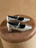 Momentlover Split-Joint Pumps Mary Janes
