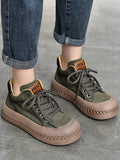 Momentlover Tied Round-Toe Shoes Booties