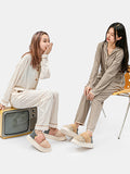 Momentlover Casual Non-Slip Keep Warm Waterproof Flat Shoes
