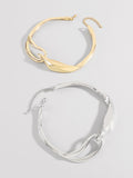 Solid Color Hollow Geometric Necklaces Accessories