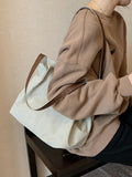 Momentlover Simple Casual Canvas 3 Colors Bag