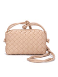 Momentlover Zipper Woven Crossbody Bags Bags