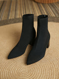 Momentlover Split-Joint Sock Boots Boots