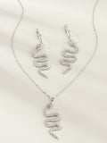 Momentlover Snake Shape Earrings Accessories + Necklaces Accessories