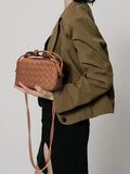 Momentlover Zipper Woven Crossbody Bags Bags