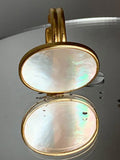 Momentlover Geometric Mother-Of-Pearl Adjustable Rings Accessories