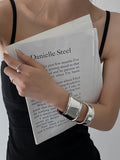 Momentlover Solid Color Geometric Irregularity Bracelet Accessories