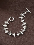 Momentlover Solid Color Geometric Bracelet Accessories