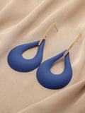 Momentlover Hollow Geometric Drop Earrings