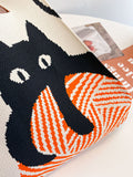 Momentlover Multi-Colored Animal Printed Woven Handbag Bags Accessories