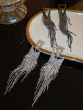 Momentlover Original Statement Rhinestone Geometric Earrings