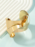 Momentlover Solid Color Hollow Geometric Bracelet Accessories