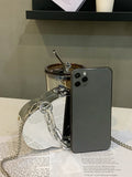 Momentlover Original Creation Chains Geometric Alloy Bags Accessories