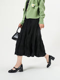 Momentlover Split-Joint Shallow Cut Round-Toe Pumps Mary Janes
