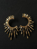 Momentlover Original Contrast Color Zircon Earrings Accessories