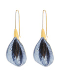 Momentlover Flower Shape Drop Earrings