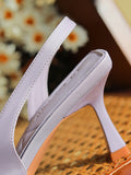 Momentlover Solid Color Sandals Pumps