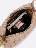 Momentlover Zipper Woven Crossbody Bags Bags