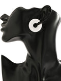 Momentlover Solid Color Geometric Ear Clip
