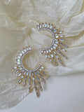 Momentlover Original Contrast Color Zircon Earrings Accessories
