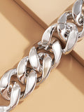 Momentlover Punk Chains Hollow Bracelet Accessories