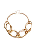 Solid Color Geometric Chains Necklaces Accessories
