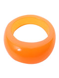 Momentlover 4 Pcs Solid Color Geometric Rings Accessories