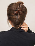 Momentlover Solid Color Hollow Geometric Hair Clips
