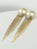 Momentlover Original Creation Tasseled Geometric Earrings Accessories