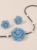 Flower Shape Beaded Necklaces Accessories Earrings Accessories Dainty Necklace