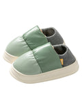Momentlover Casual Non-Slip Keep Warm Waterproof Flat Shoes