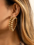 Momentlover Original Punk Geometric Earrings Accessories