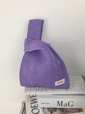 Momentlover Woven Hollow Handbags Bags