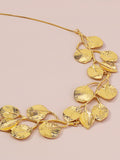 Solid Color Leaves Shape Necklaces Accessories