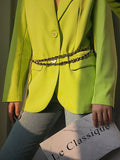 Momentlover Vintage Fashion Geometry Waist Chain