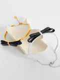 Momentlover Contrast Color Bow-Embellished Bracelet Accessories