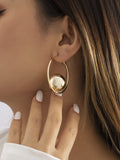 Momentlover Stylish Selection Geometric Earrings Accessories
