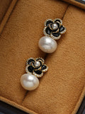 Momentlover Flower Shape Earrings Accessories
